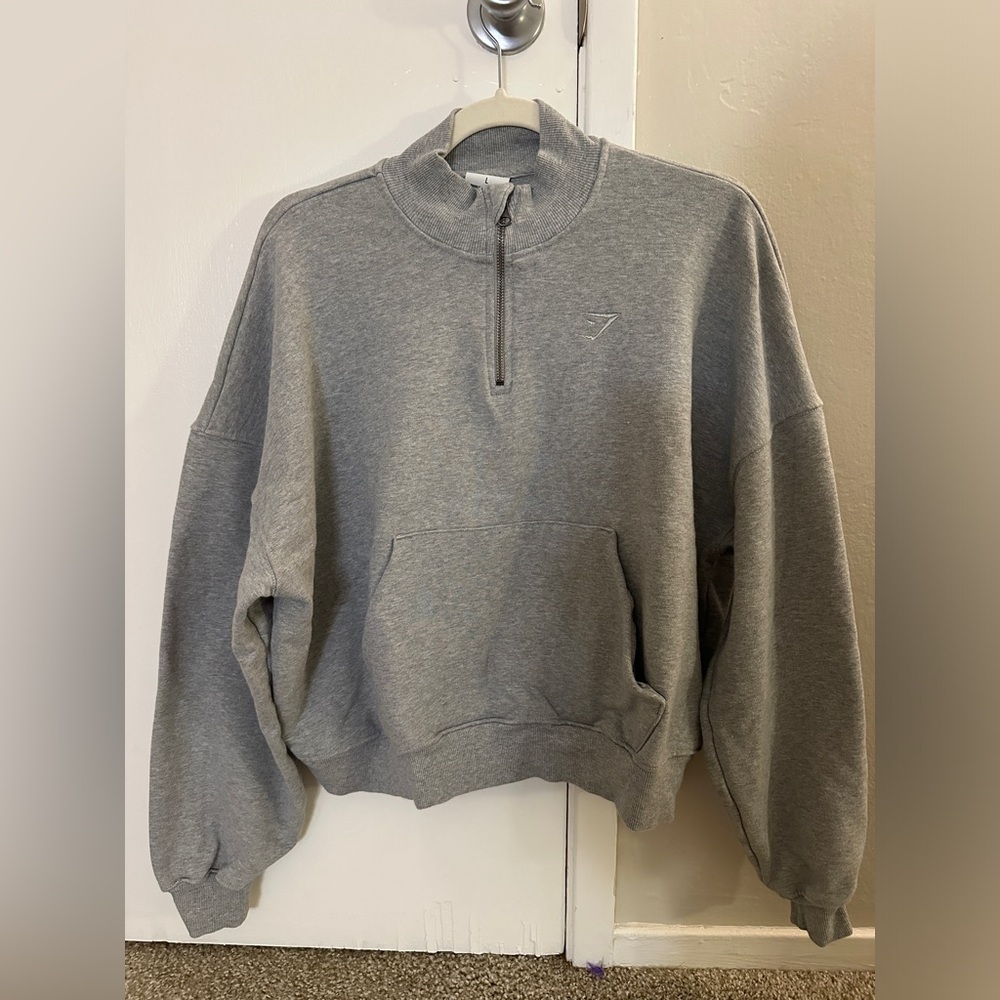 Gymshark Rest Day Sweats Half-Zip Pullover